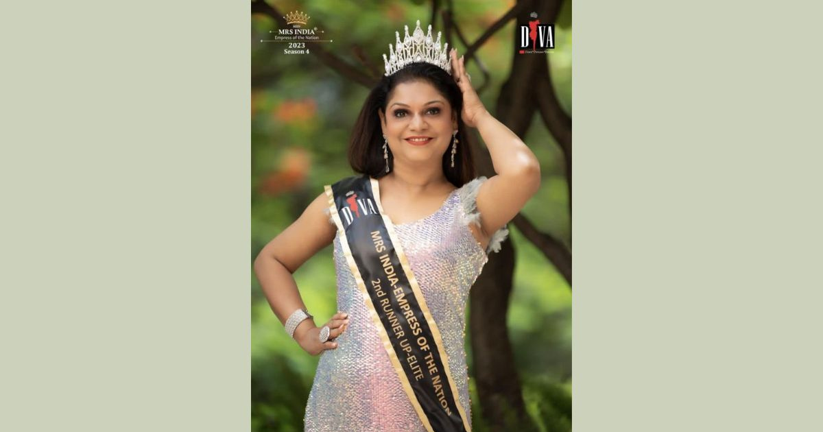Proud moment for India, Kakoli Ghosh from Kolkata wins 2nd runner-up at DIVA Mrs. India Empress of the Nation 2023